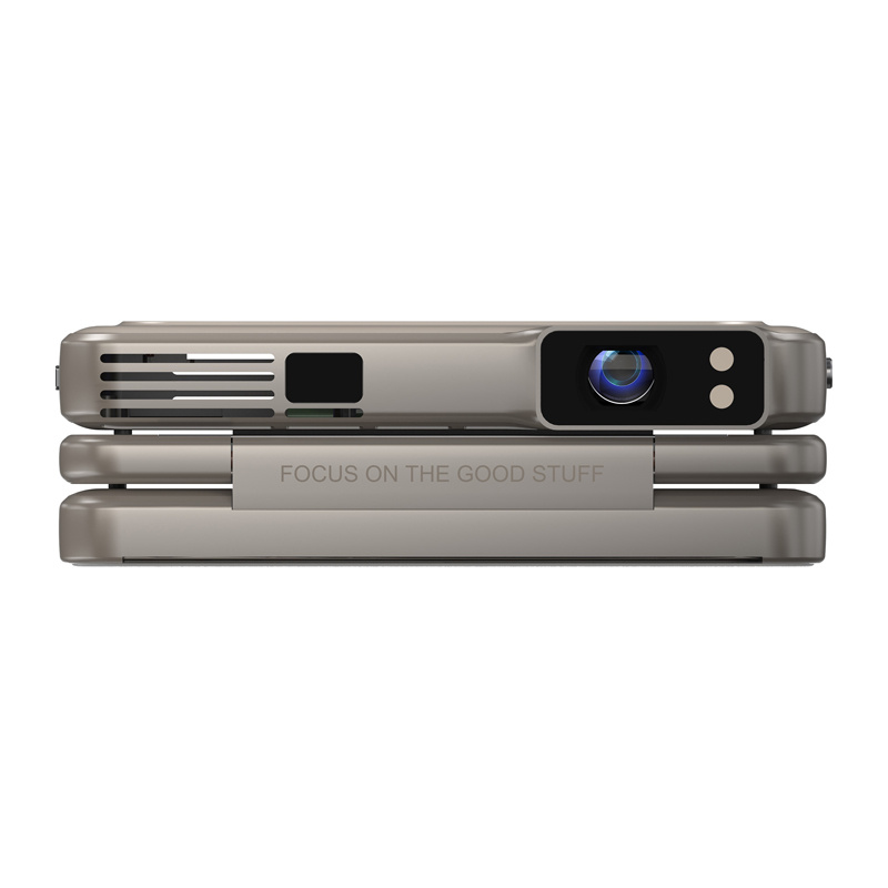 Projektor portativ AURZEN Zip, HD 720p, 100 ANSI lumens, metalik