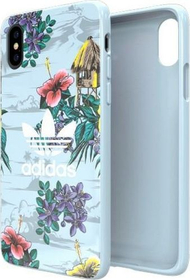 Mbrojtëse për iPhone X/XS Adidas SnapCase Floral CJ8322, e kaltër