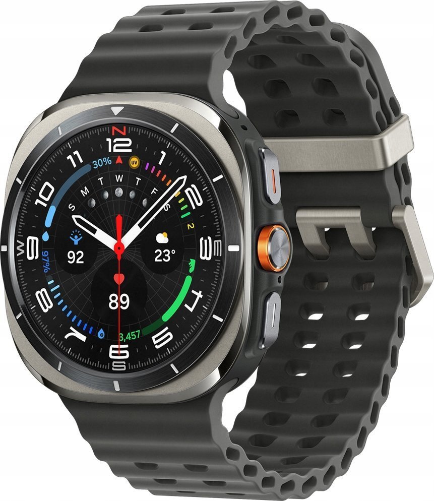 Ora inteligjente Samsung Galaxy Watch Ultra 2025, 47mm, LTE, argjend