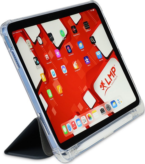 Mbulesë tablet LMP SlimCase për iPad 10.9" 2022, me mbajtëse stilolapsi, gri