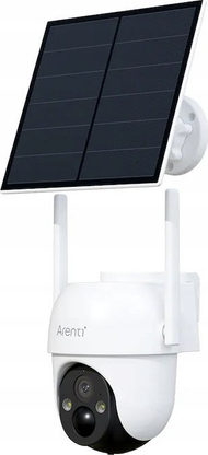 Kamerë IP pa tela Arenti GO2T+SP2 EU, 3MP 2K, WLAN, e bardhë