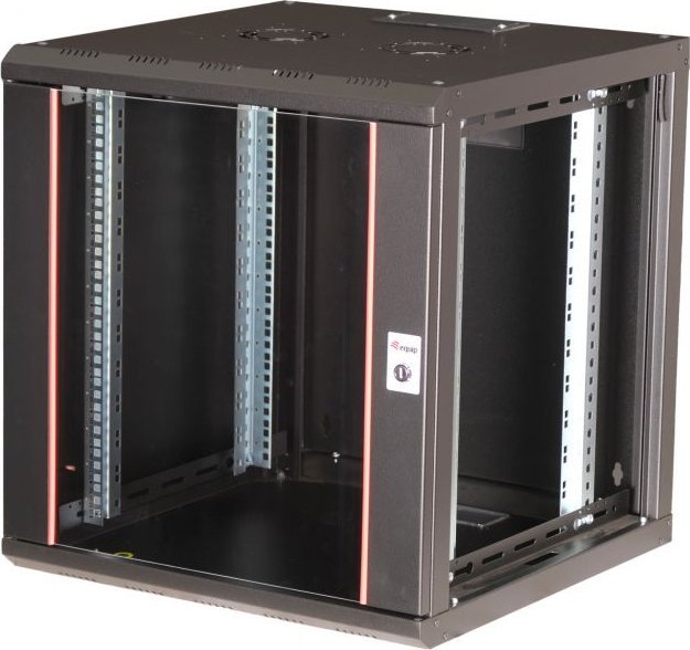 Kabinet rrjeti LevelOne Equip 280117 Pro Mount, muror 19", 12U, i zi