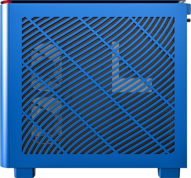 Kasë Montech King 95 Pro ARGB, e kaltër, Midi Tower