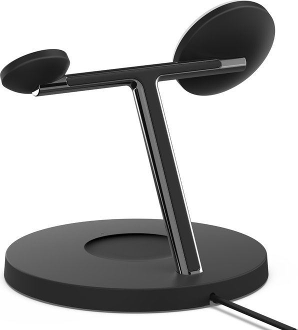 Karikues wireless Belkin BoostCharge Pro, USB, për smartphone kufje dhe smartwatch, i zi