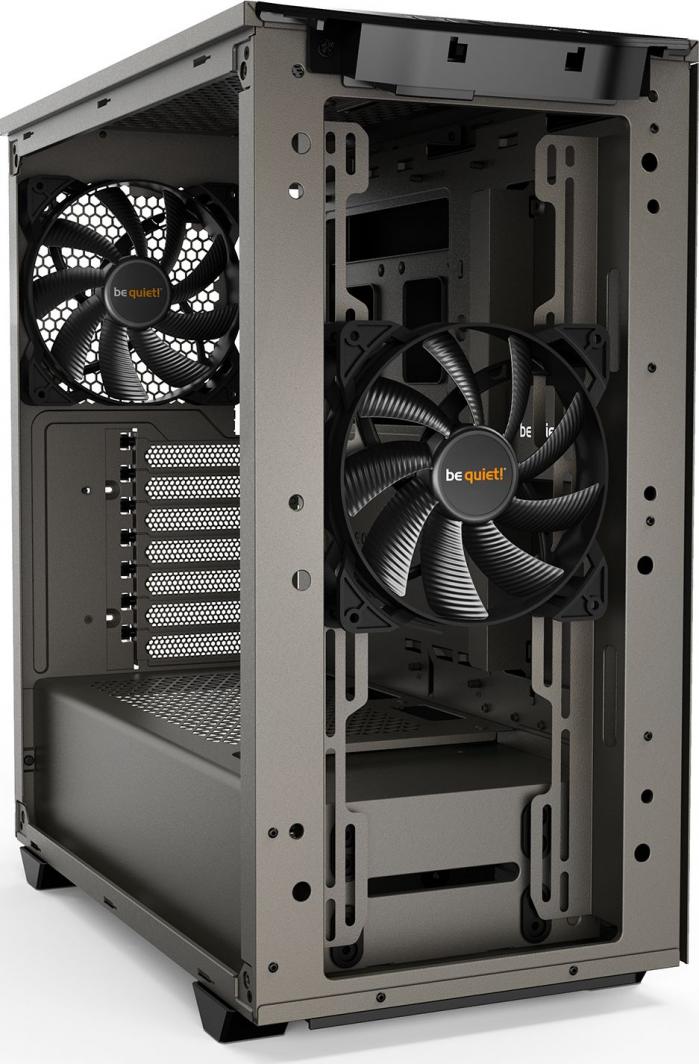 Kasë kompjuterike Be quiet! Pure Base 500, e hirtë