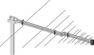 Antena TV Dipol ATK-LOG 5-12 21-60, log-periodike, DVB-T, gri