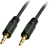 Kabllo Lindy Jack 3.5mm - Jack 3.5mm, 1m, e zezë