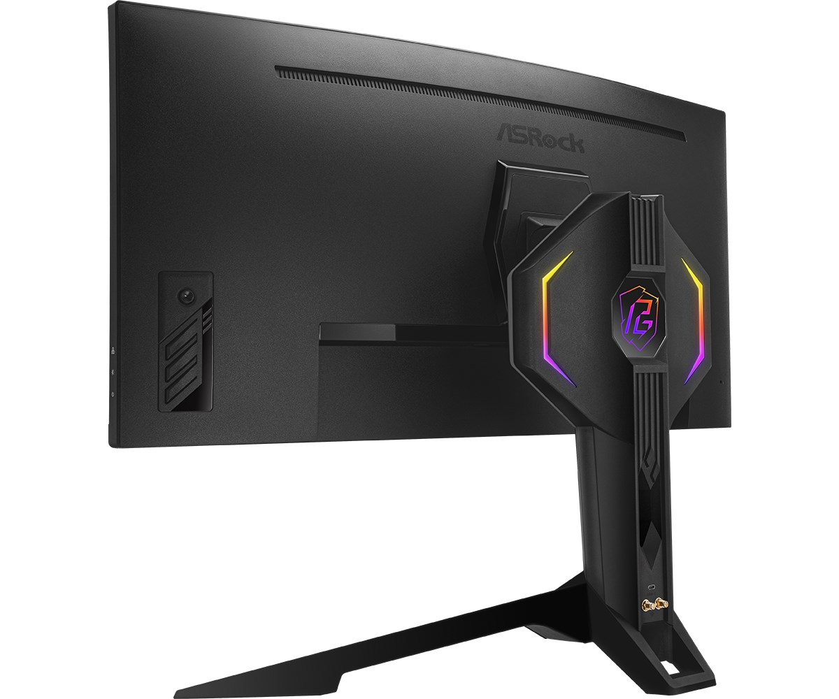 Monitor Asrock PG34WQ15R3A, 34", 3440 x 1440, Wide Quad HD, 165 Hz, i zi