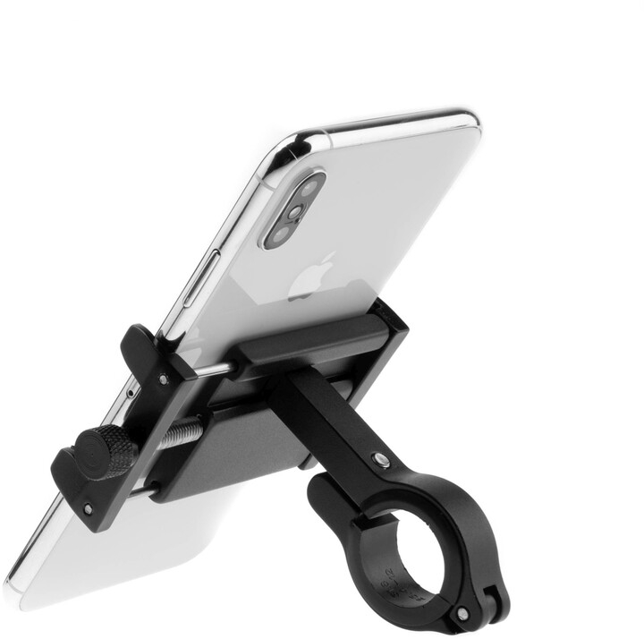 Mbajtëse celulari për biçikletë FIXED Bikee ALU, e zezë