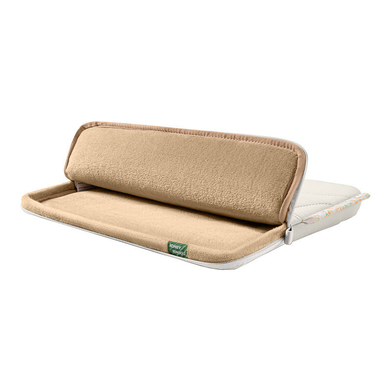 Sleeve laptopi Tomtoc Terra A27, 16", material i ricikluar, e bardhë Snowberg