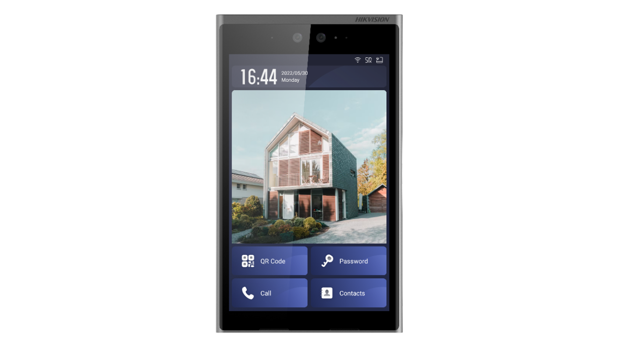 Stacion dere Hikvision DS-KD9633-WBE6, ekran 10.1" me prekje, Android, i zi
