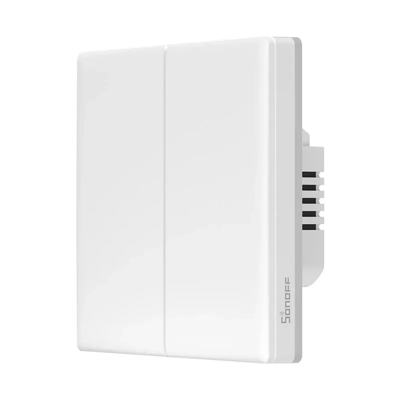 Çelës muri i zgjuar Sonoff T52C86 TX Ultimate, 2 kanale, WiFi, i bardhë