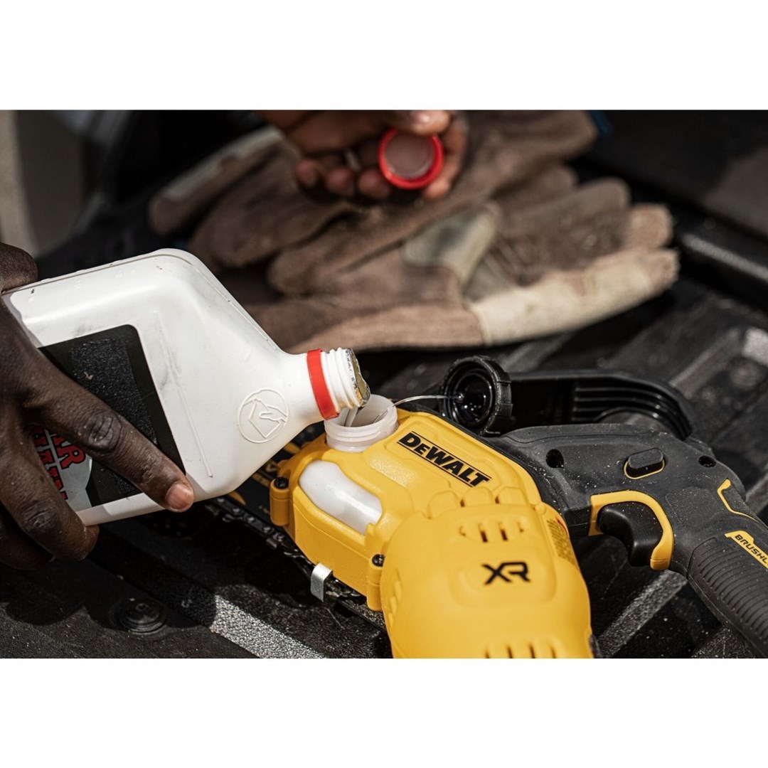 Sharrë zinxhiri krasitëse DeWalt DCMPS520, 18V XR, 200mm, e verdhë