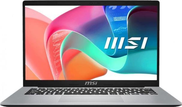 Laptop MSI Modern 15 F13MG, 15.6" FHD, Intel Core i7 13 gjeneratë, 16GB RAM, gri Urban Silver