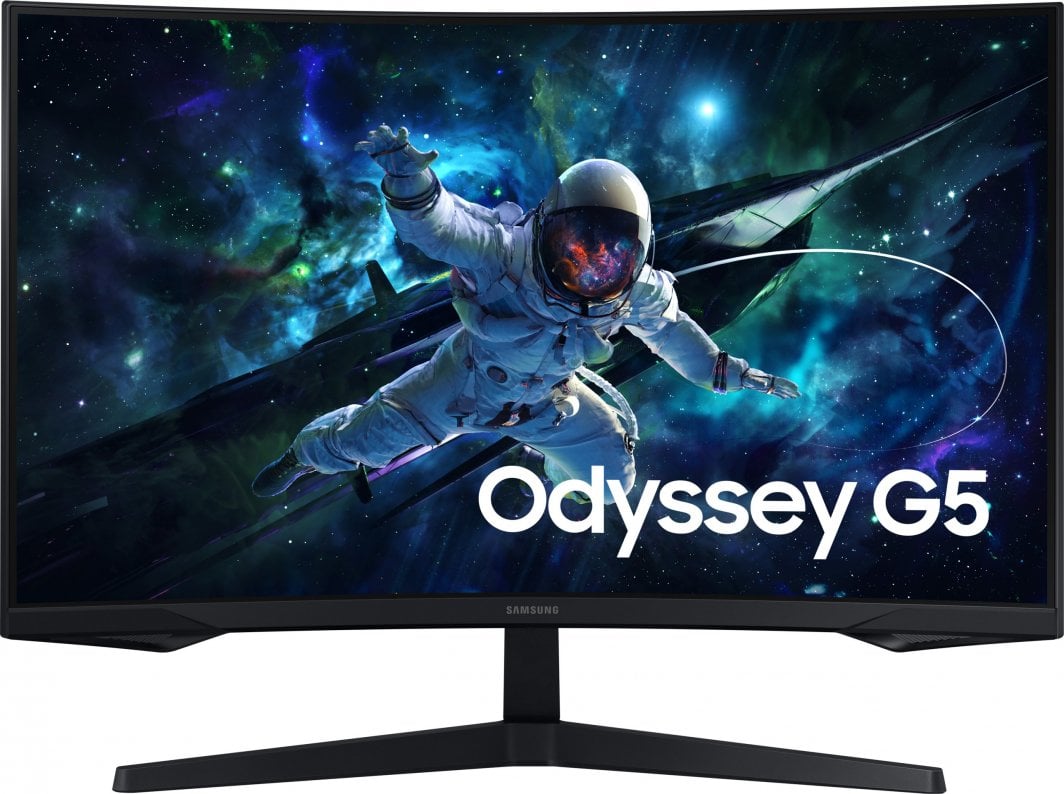 Monitor Samsung Odyssey G55C, 31.5", WQHD, i zi