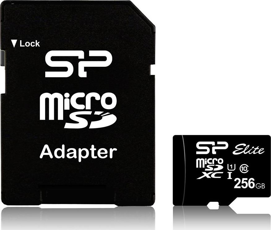 Kartë memorie Silicon Power Elite MicroSDXC, 256GB