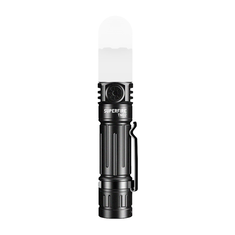 Elektrik dore Superfire TN02, 1800lm, USB C, i zi