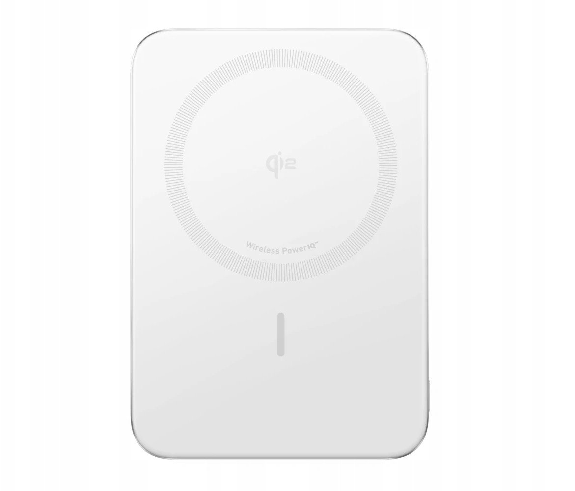 Powerbank Anker MagGo Power Bank 5K Slim, 5000mAh, MagSafe Qi2, e bardhë