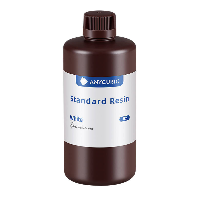 Rrëshirë 3D ANYCUBIC Standard Resin White, 1kg, e bardhë