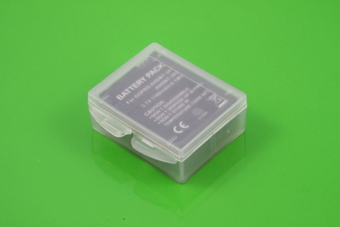 Kuti baterie Puluz BOX CASE për GoPro Hero 3 3+, plastike transparente
