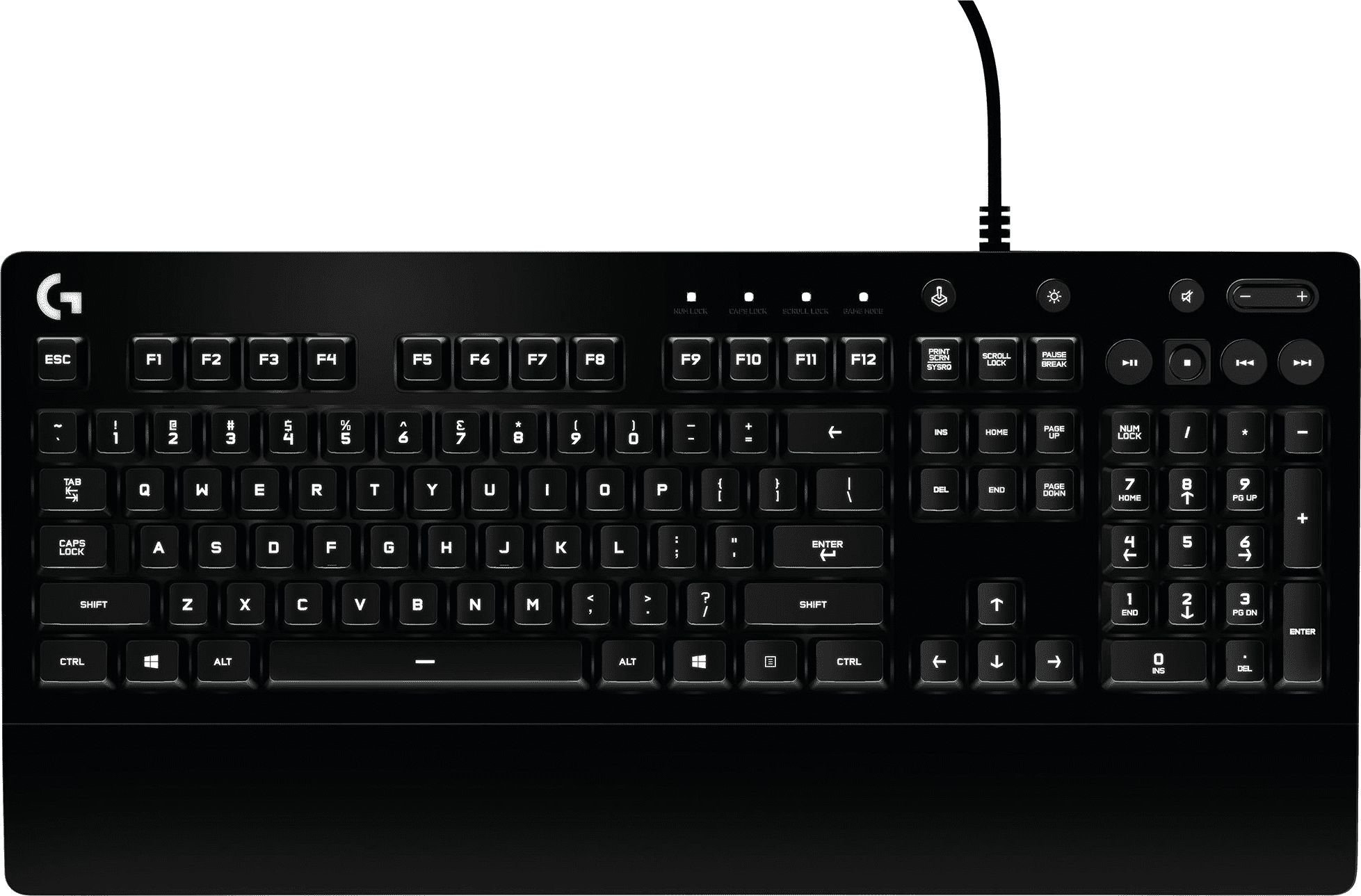 Tastierë gaming Logitech G213 Prodigy, RGB, me kabllo, e zezë