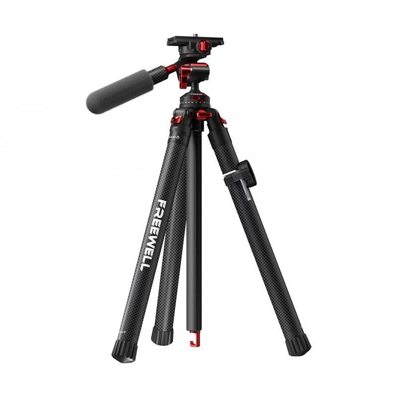 Tripod Freewell Portable Travel, 1.5m, fibër karboni, për DSLR dhe smartphone