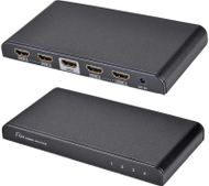 Splitter HDMI Techly 1×4, 4K@60Hz, EDID, i zi