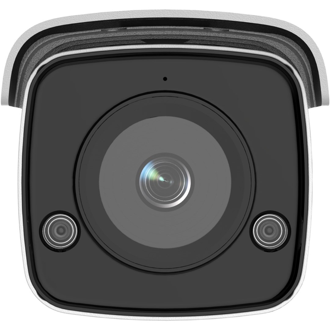 Kamerë sigurie Hikvision DS-2CD2T46G2-ISU/SL, 4 MP, 2688 x 1520, me mikrofon të integruar, me detektim të lëvizjes, e bardhë