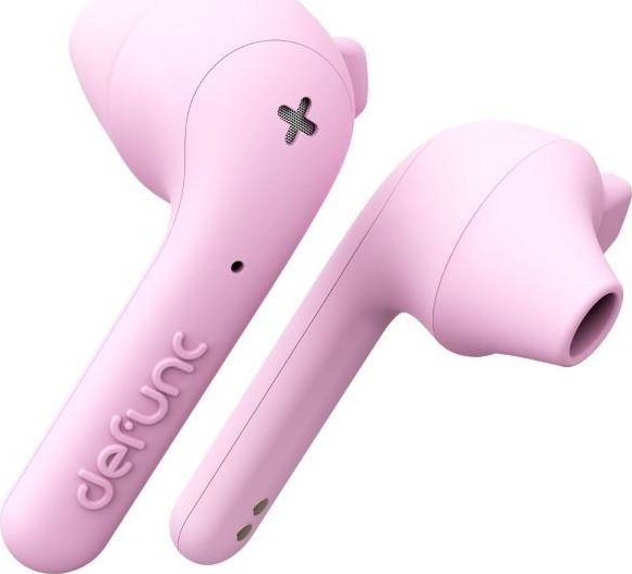 Kufje wireless Defunc True Basic, Bluetooth 5.0, me kuti karikimi, rozë