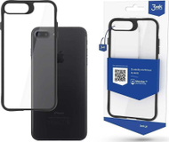 Futrollë 3MK Satin Armor Case Plus për Apple iPhone SE 2022, mbrojtje e fortë, efekt satin, e zezë