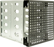 Kornizë montimi Inter-Tech ER-5255-1, për 5 disqe 3.5", 5.25"