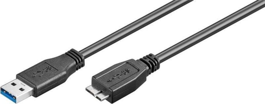 Kabllo USB goobay 3.2 Gen 1, USB A në Micro USB B, 1 m, i zi