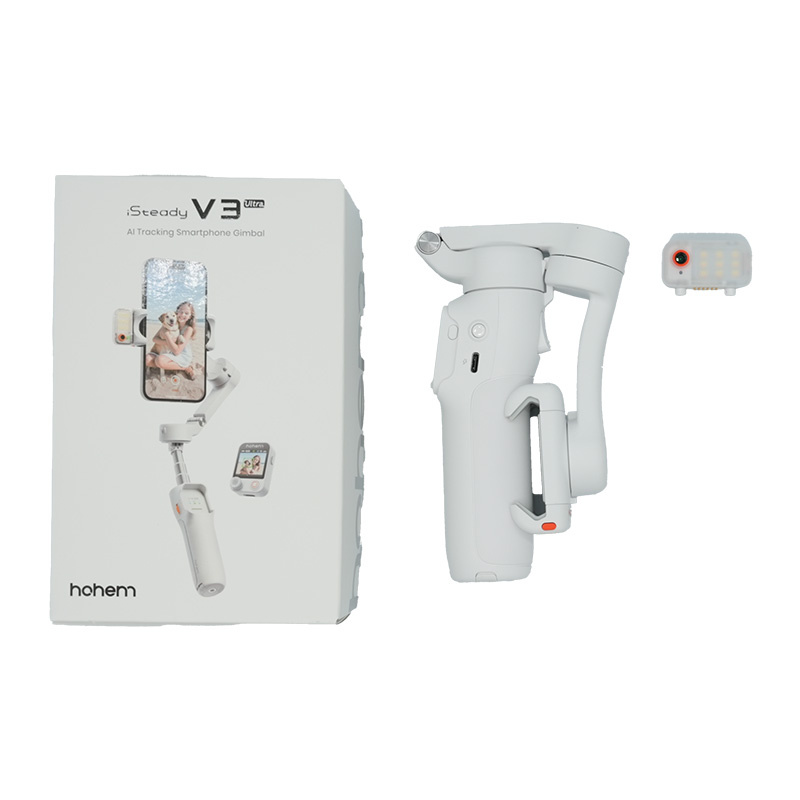 Gimbal për smartphone Hohem iSteady V3 Ultra, 0.30kg, me AI tracking, gri
