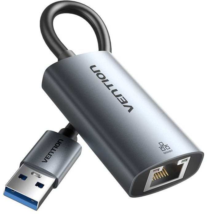 Adapter rrjeti Vention USB A në Gigabit Ethernet, 0.15m, gri