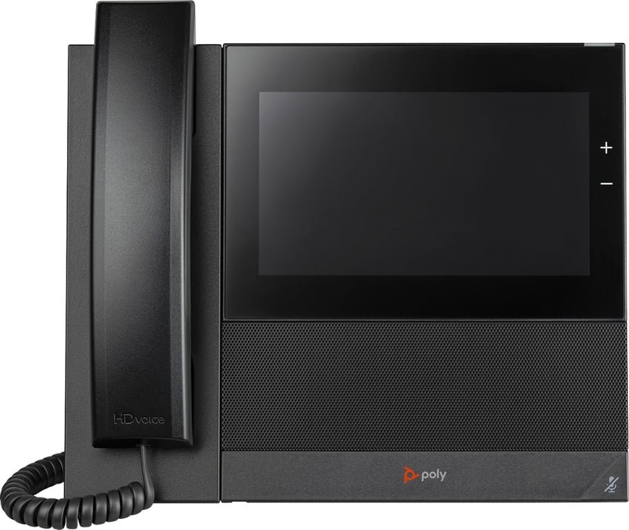 Telefoni IP HP Poly CCX 600, 7" LCD me prekje, Wi Fi dhe Bluetooth, i zi