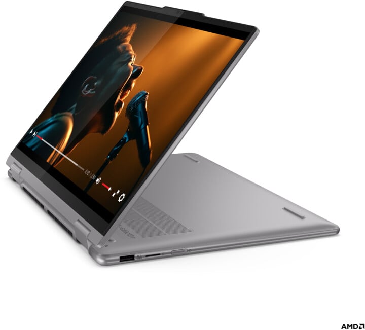 [OUTLET] Laptop Lenovo Yoga 7 2-in-1 14AHP9, 14", AMD Ryzen 5 8640HS, 16GB RAM, 512GB SSD, AMD Radeon 760M Graphics, i argjendtë