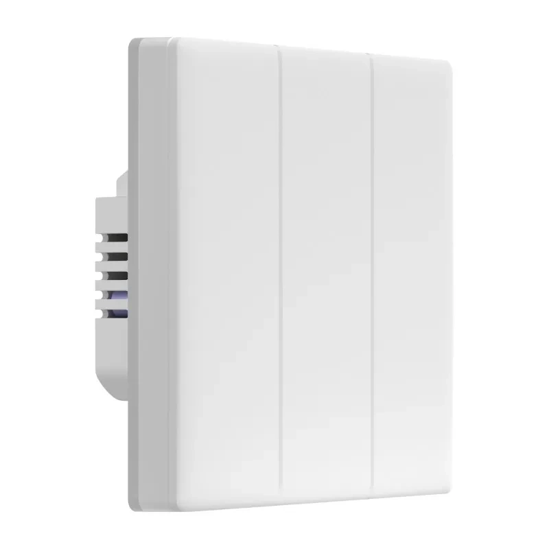 Ndërprerës inteligjent muri Sonoff TX Ultimate T5-3C-86, WiFi, 3 kanale, i bardhë