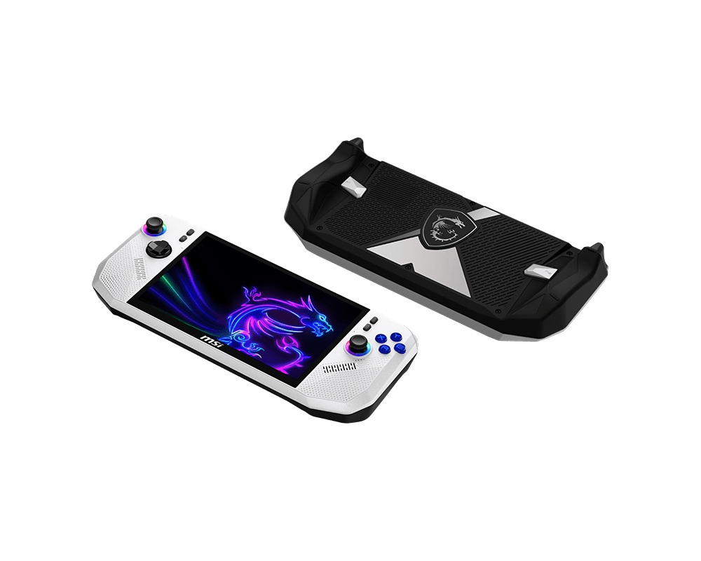 Konsolë portative gaming MSI Claw A8 BZ2EM, 8" FHD+, Ryzen Z2 Extreme, 24GB RAM, 1TB SSD, Polar