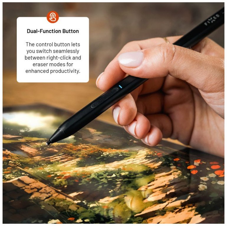 Stilolaps digjital FIXED Graphite Active Universal Stylus, MPP, USB C, i zi