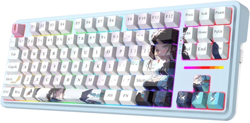 Tastierë gaming Redragon K728 PRO SE, mekanike 80%, wireless 3 moda, RGB