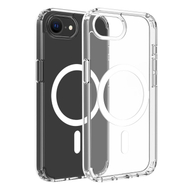 Dviced Magnetic iPhone 16e Clear Case, White
