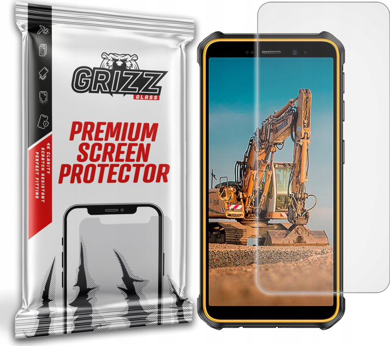 Folie mbrojtëse Grizz PaperScreen për Ulefone Armor X12, mat, kundër gjurmëve të gishtërinjve, transparente