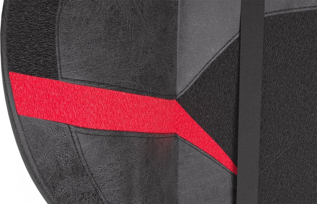 Karrige Gaming Endorfy Scrim RD (EY8A002), 128x74x69 cm, kapacitet 120 kg, e kuqe/e zezë