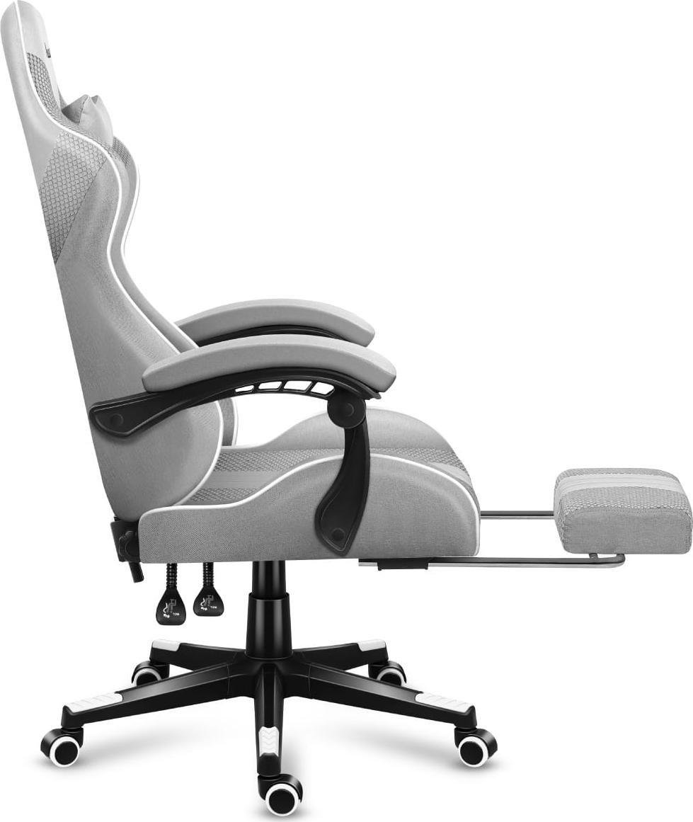 Karrige gaming Huzaro Force 4.7, deri 140 kg, mesh, e bardhë