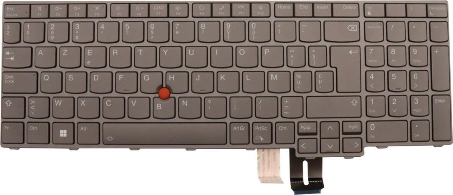 Tastierë laptopi Lenovo NB KYB CS22 P16, layout CHY BEL, gri blu