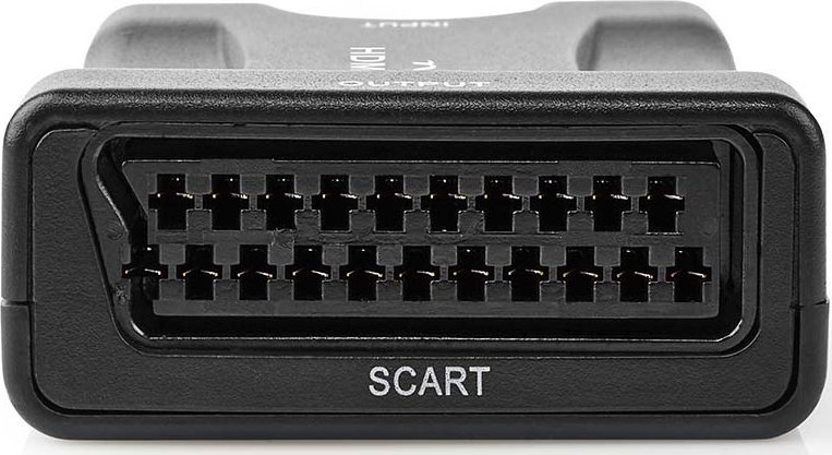 Konvertues HDMI në SCART Nedis, 1080p, Audio Adapter, i zi
