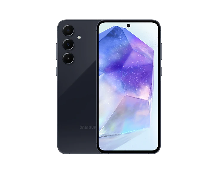 Celular Samsung Galaxy A55, 6.6", 8GB/ 256GB, i kaltër i errët