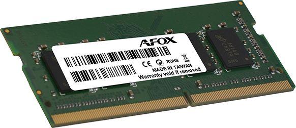 Memorie RAM për laptop AFOX AFSD38BK1L, 8GB DDR3 SODIMM, 1600MHz
