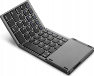 Tastierë Strado Uniwersalna, wireless, US, e zezë dhe e hirtë