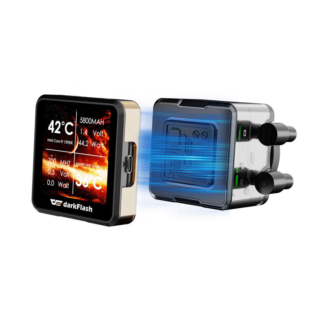 Ftohës Darkflash DE240 AIO Liquid Cooler, 240mm, i zi